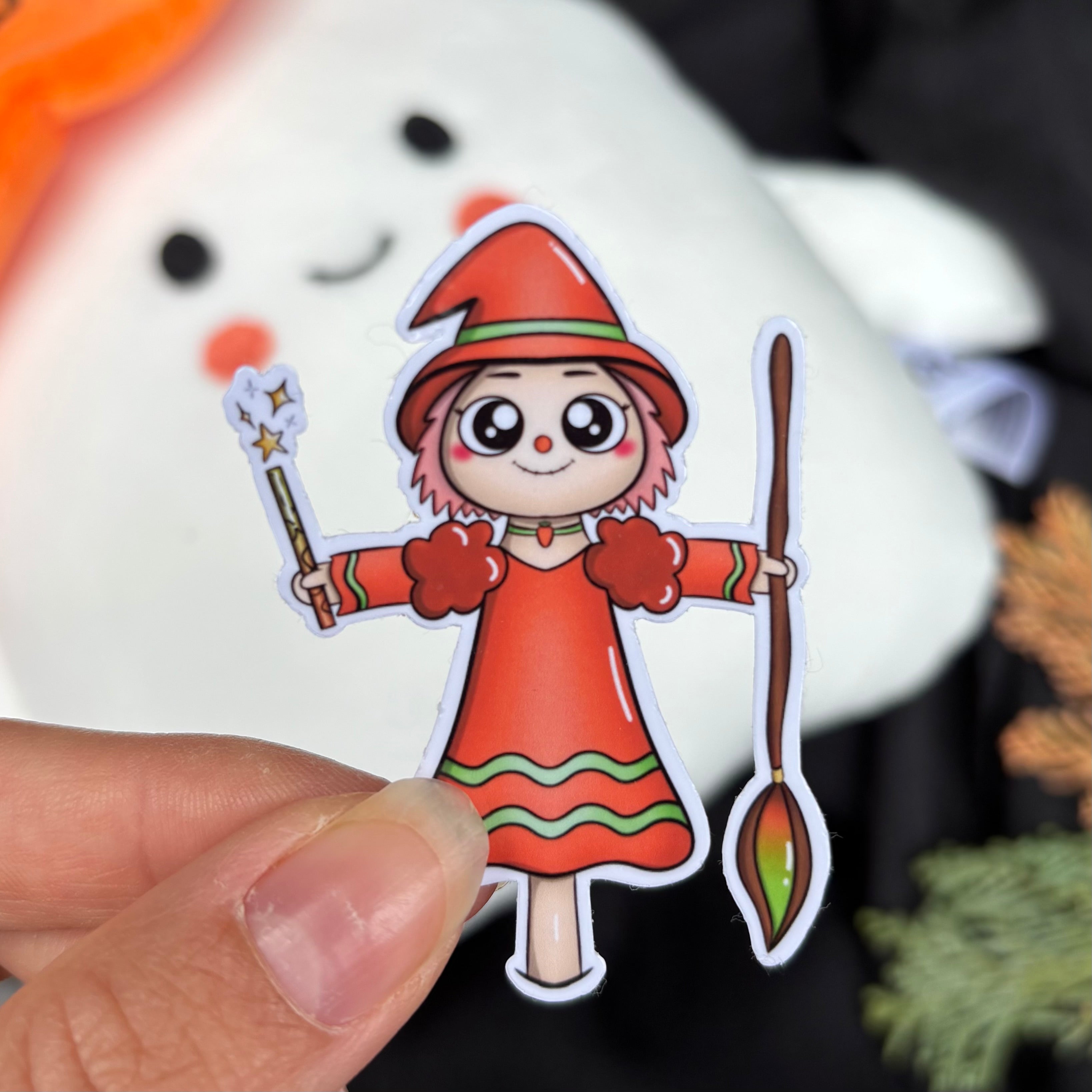 Sticker - Vogelscheuche (Halloween)