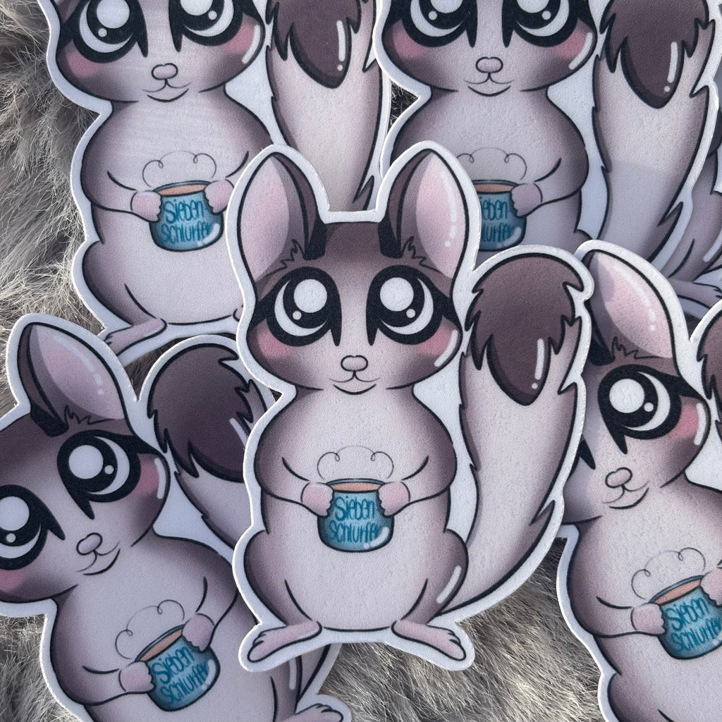 Sticker - Siebenschläfer, Siebenschlürfer