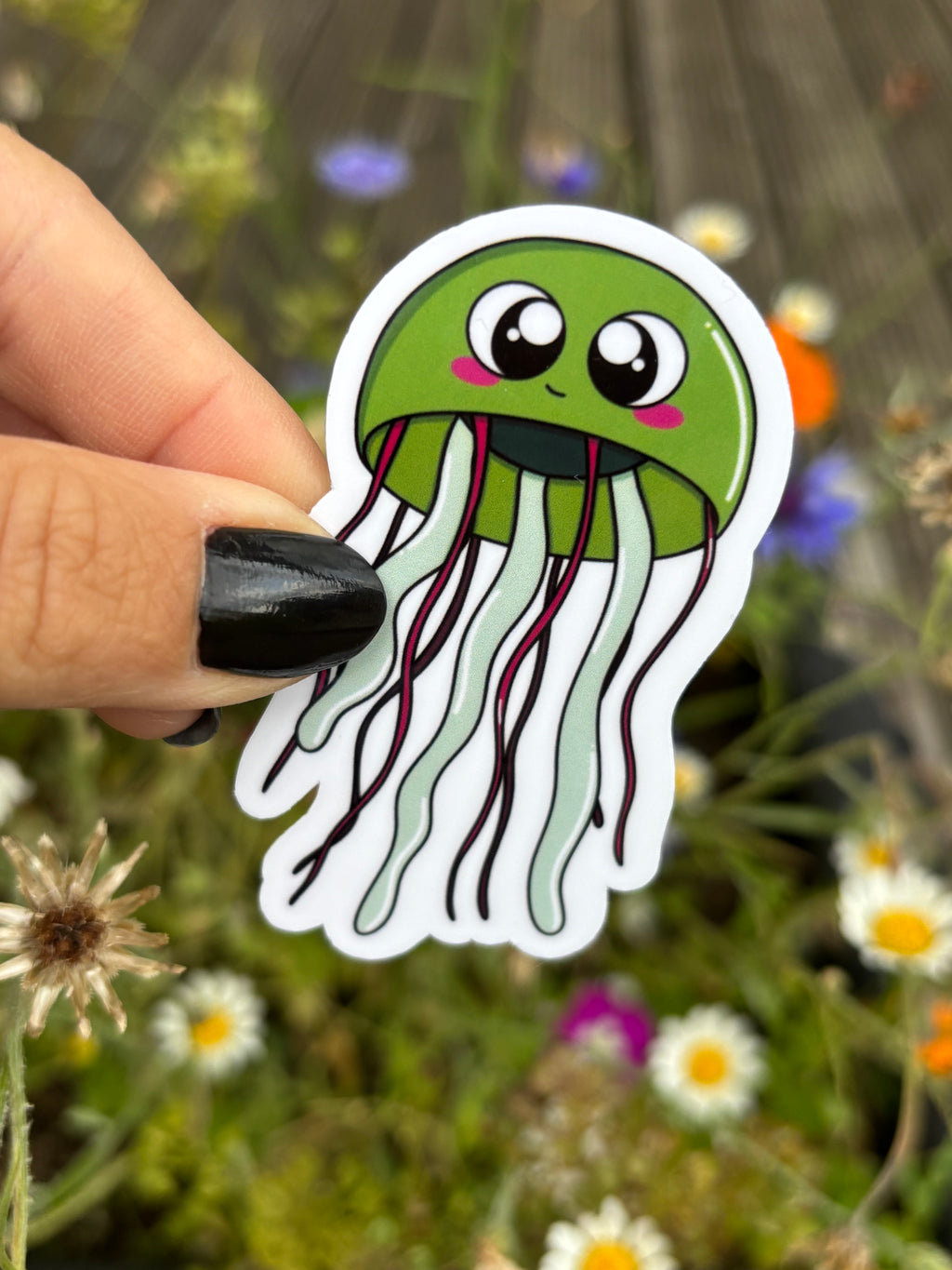Sticker - Qualle