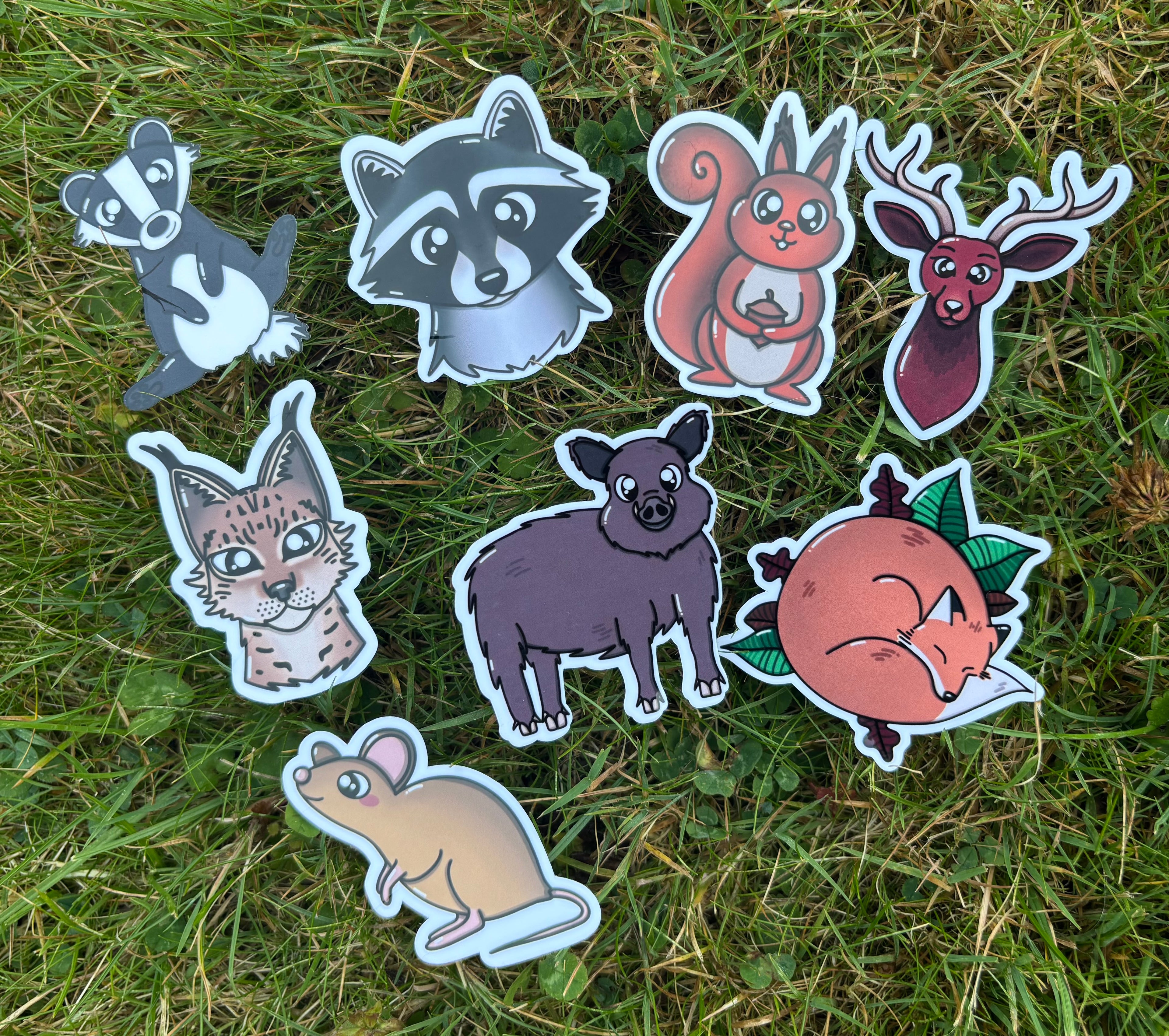 Sticker - Waldbewohner