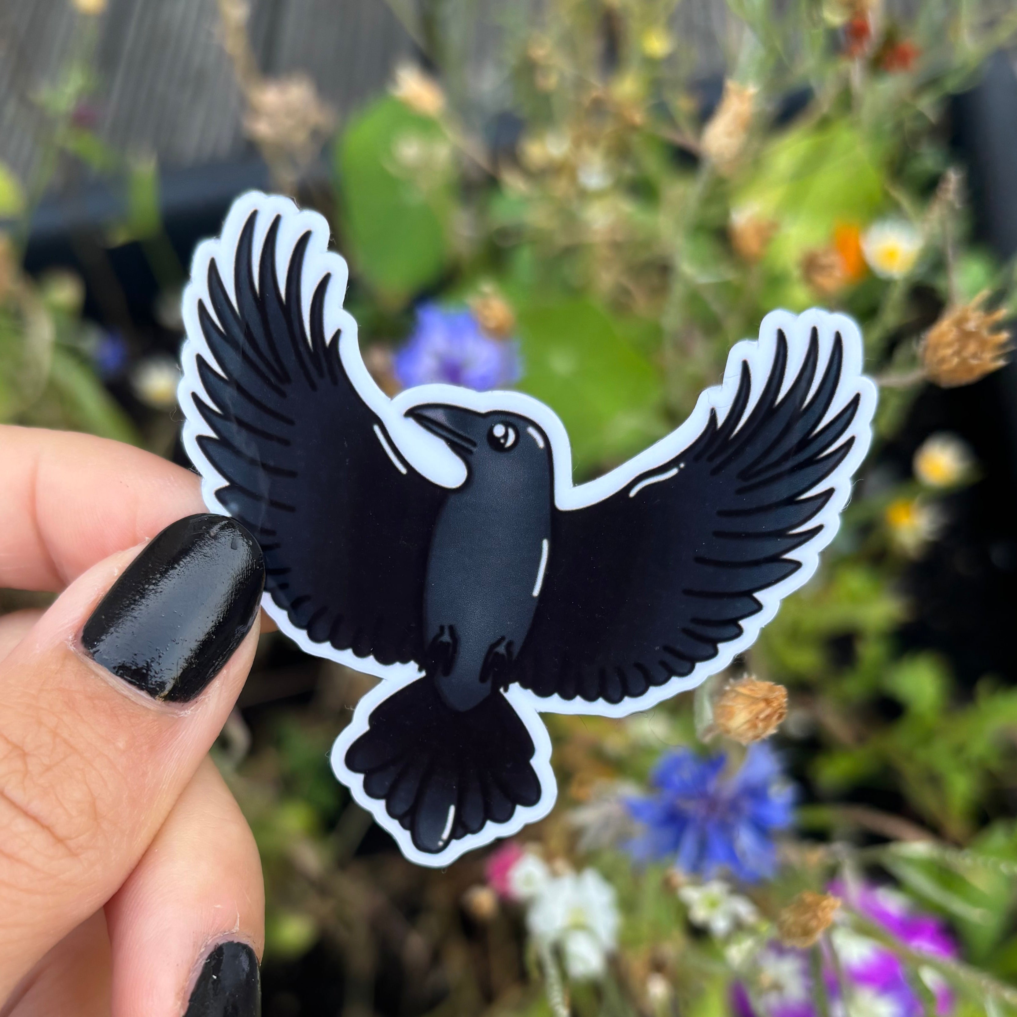 Sticker - Rabe