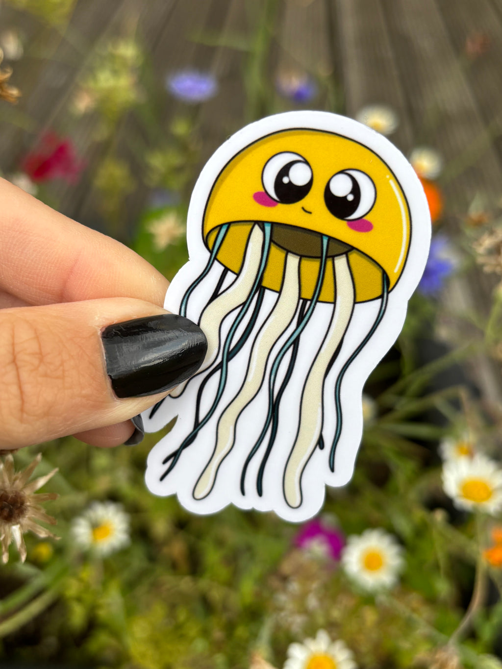 Sticker - Qualle