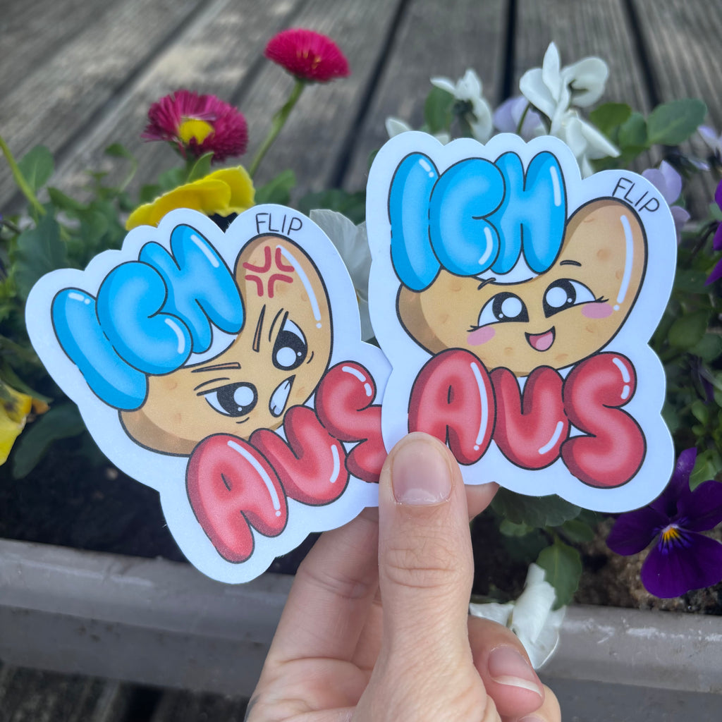 Sticker - Ich flip aus