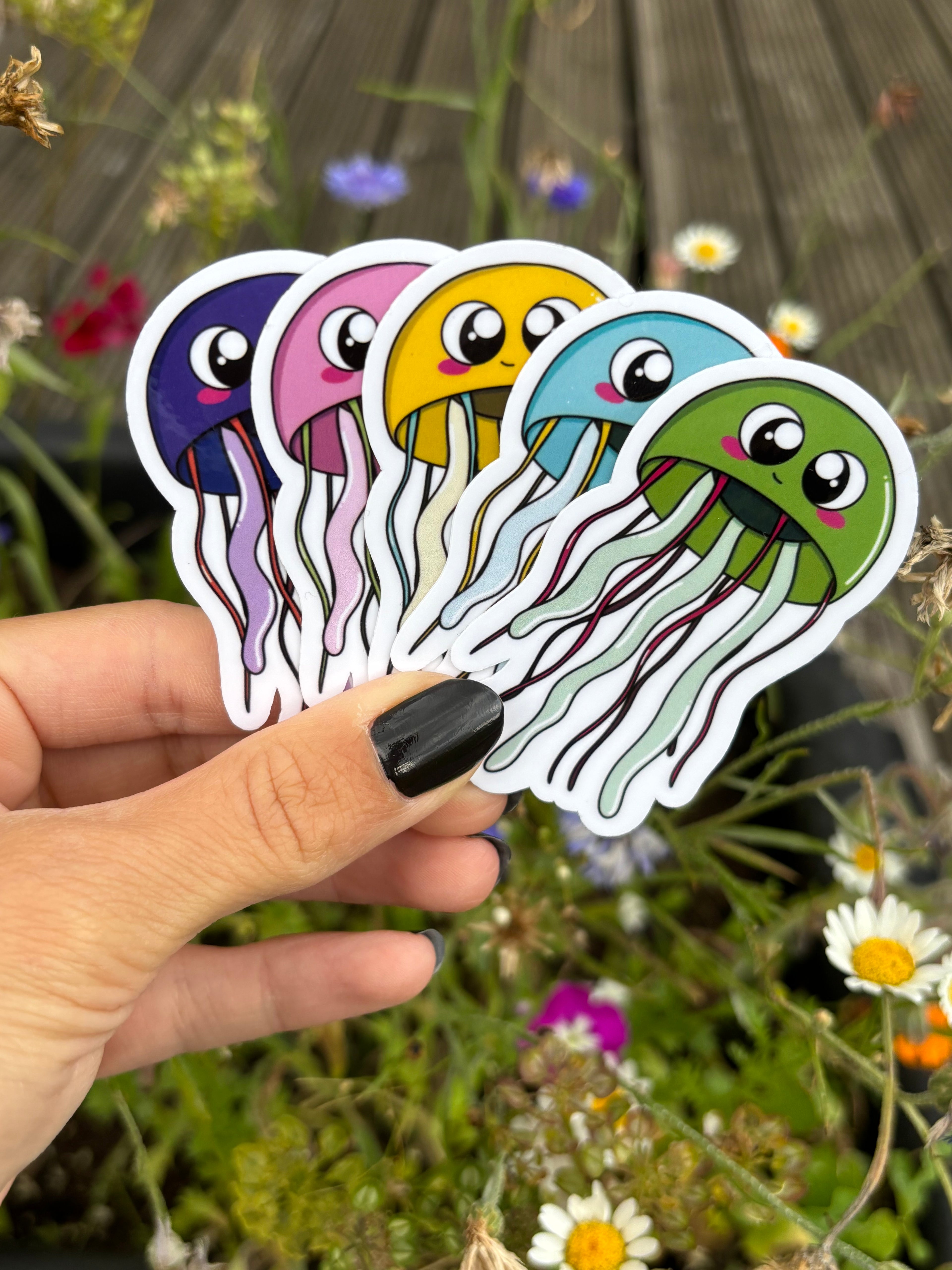 Sticker - Qualle