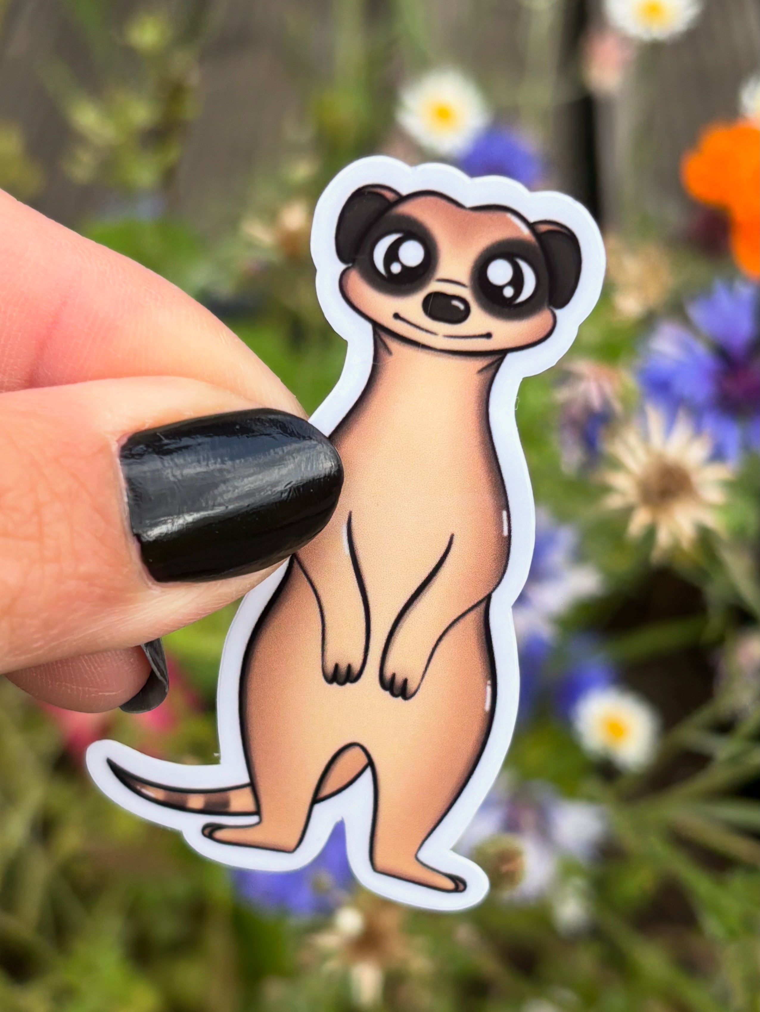 Sticker - Erdmännchen