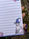 Notizblock - Hexenkatzen, A6, 50Blatt