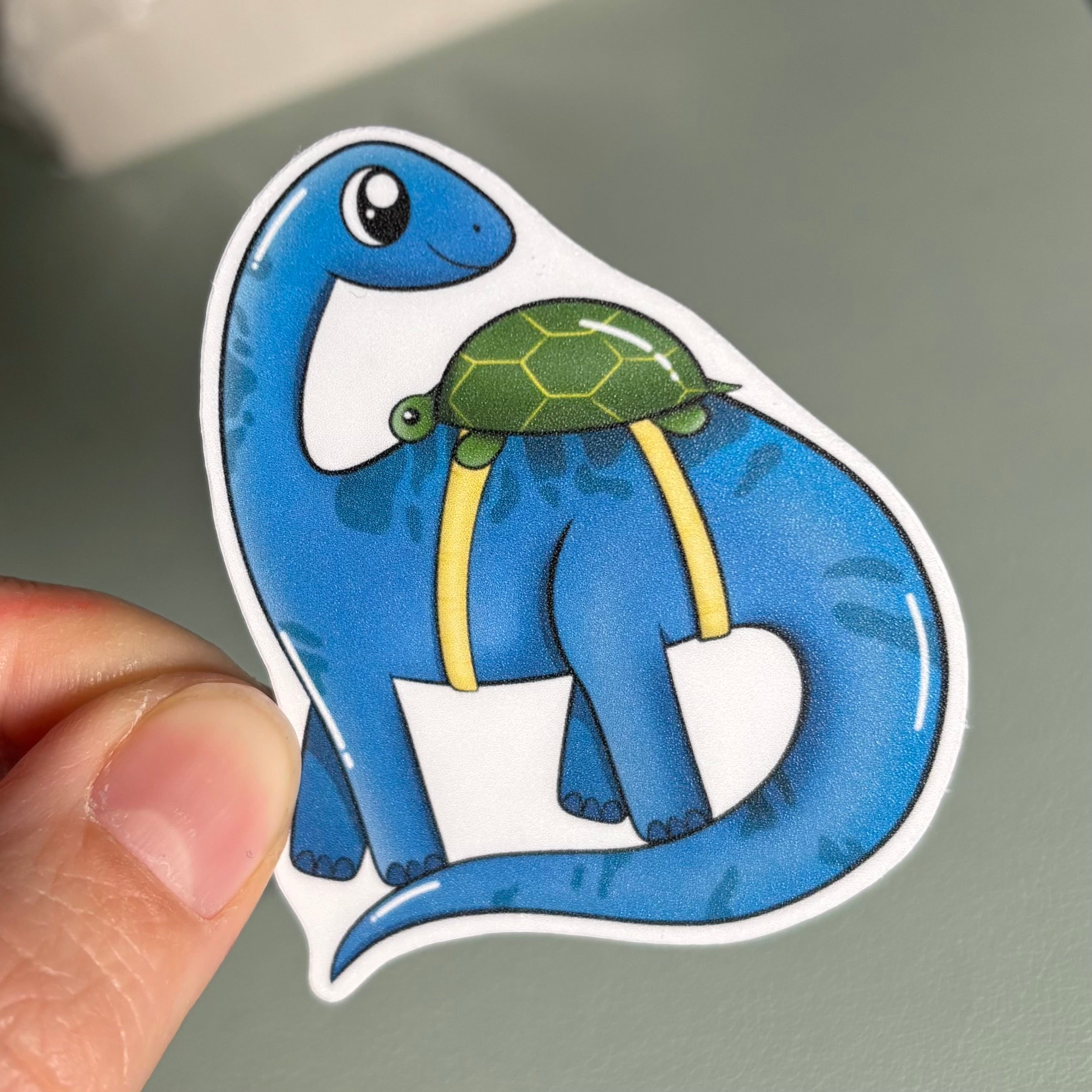 Sticker - Dino, Brontosaurus Brontoschildi,