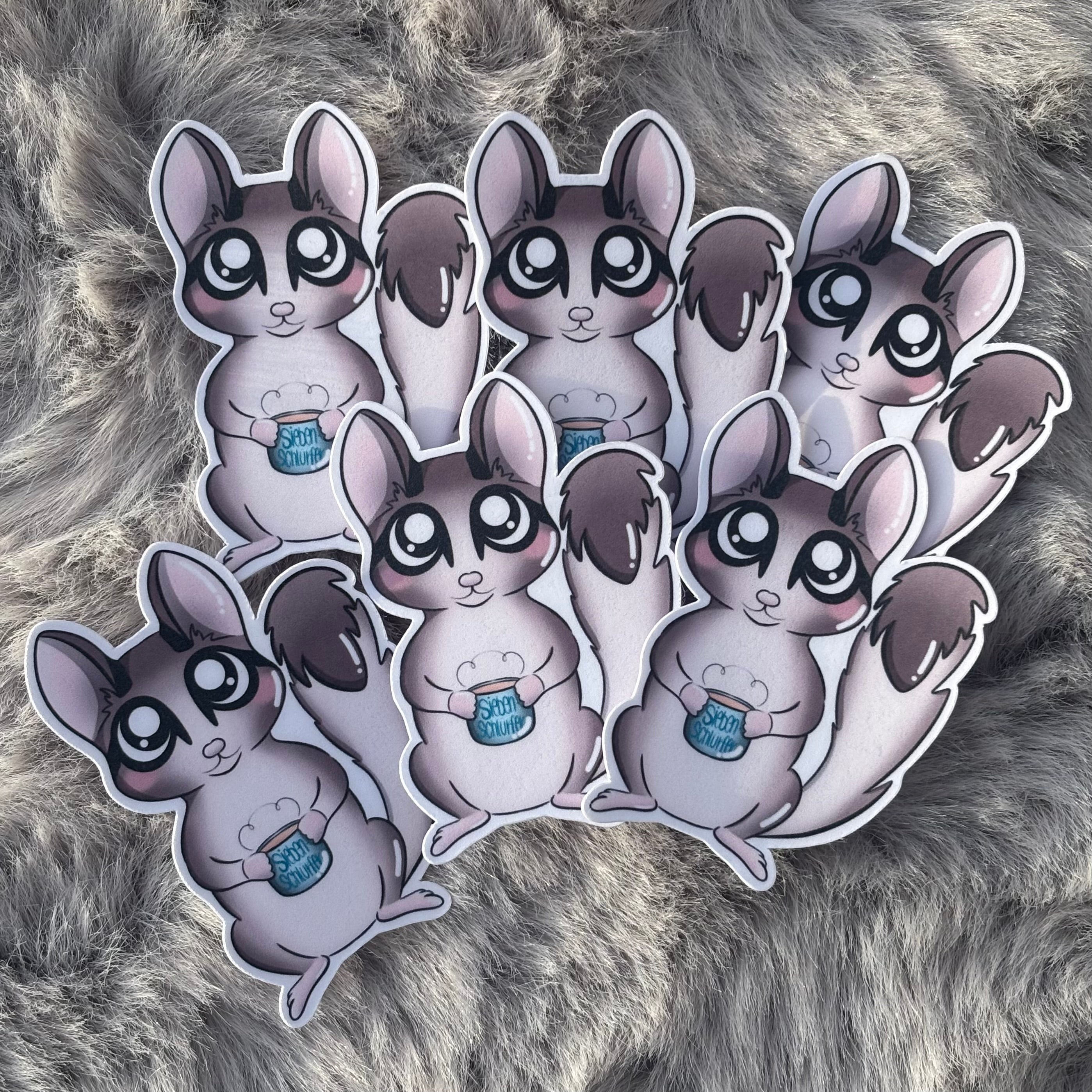 Sticker - Siebenschläfer, Siebenschlürfer