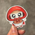 Sticker - Rotkäffchen