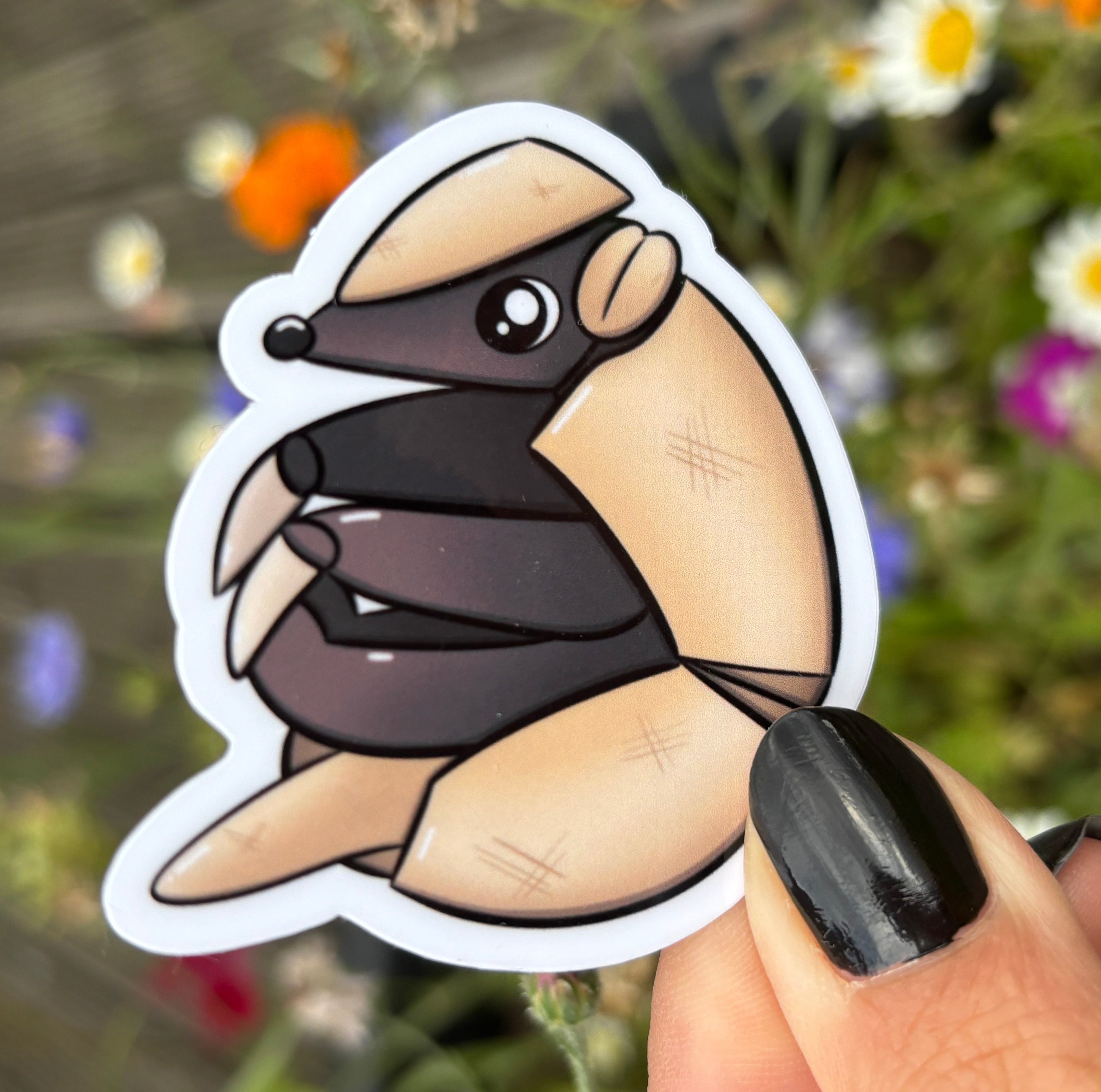 Sticker - Gürteltier