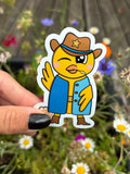 Sticker - Cowboy-Küken