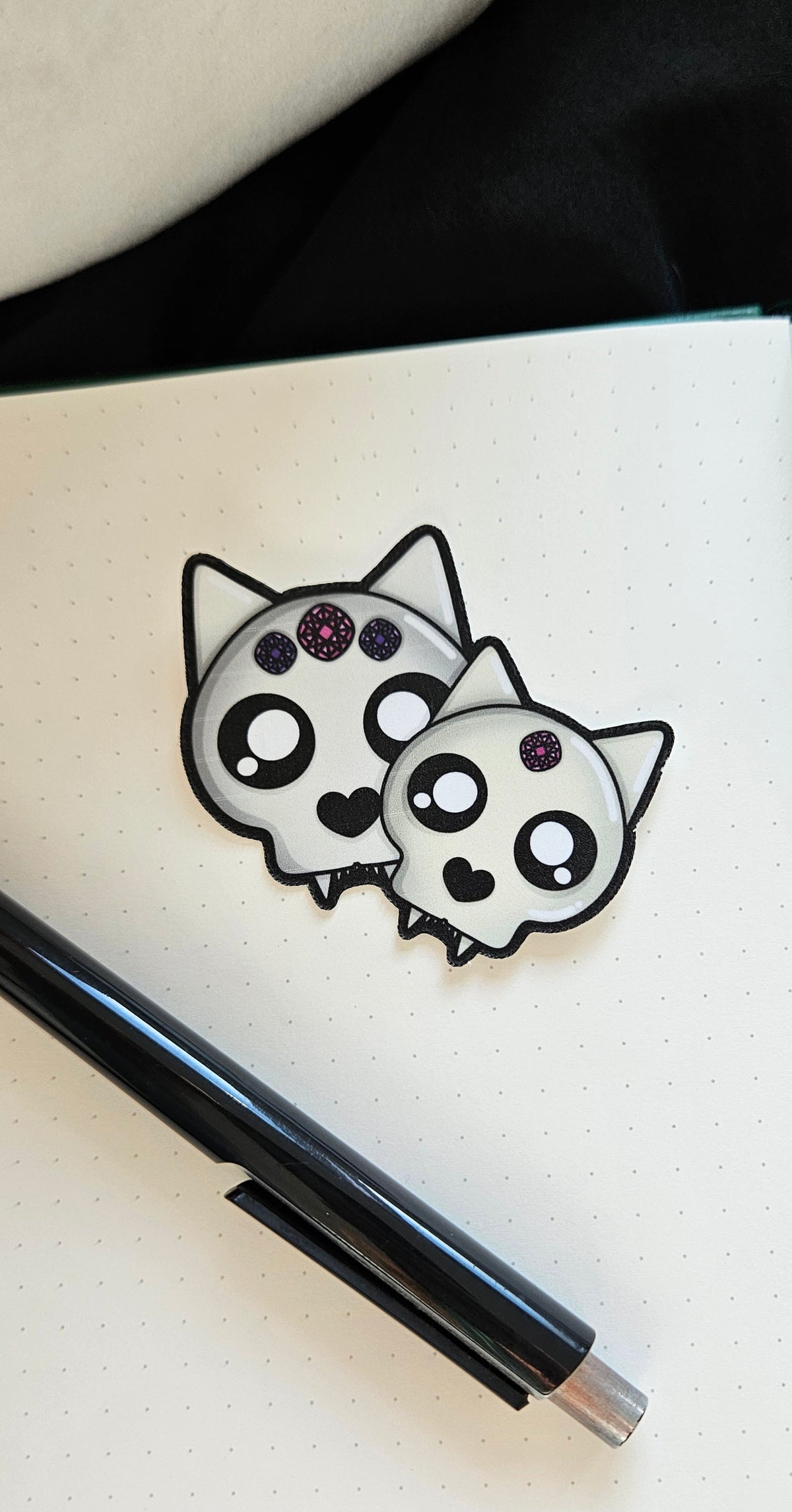 Sticker - Katzenschädel