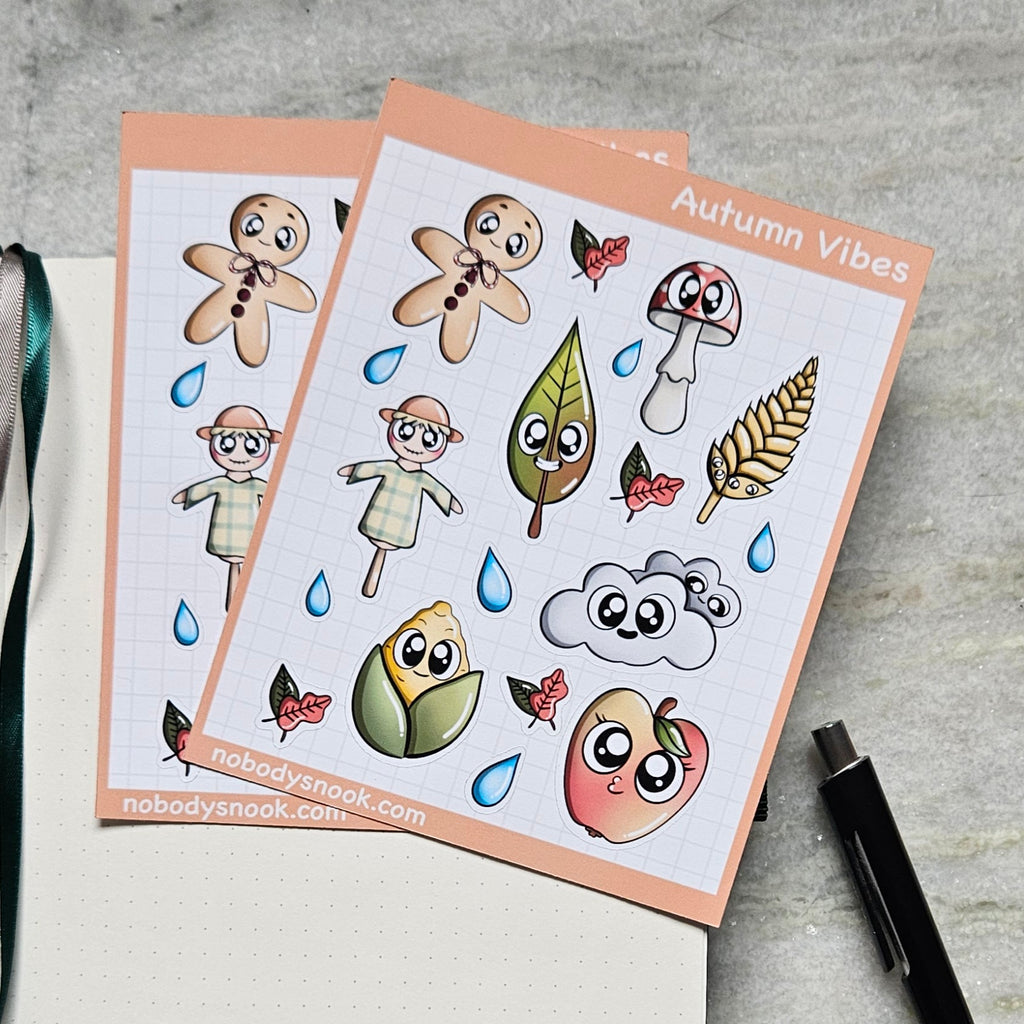 Stickerbogen - Autumn Vibes