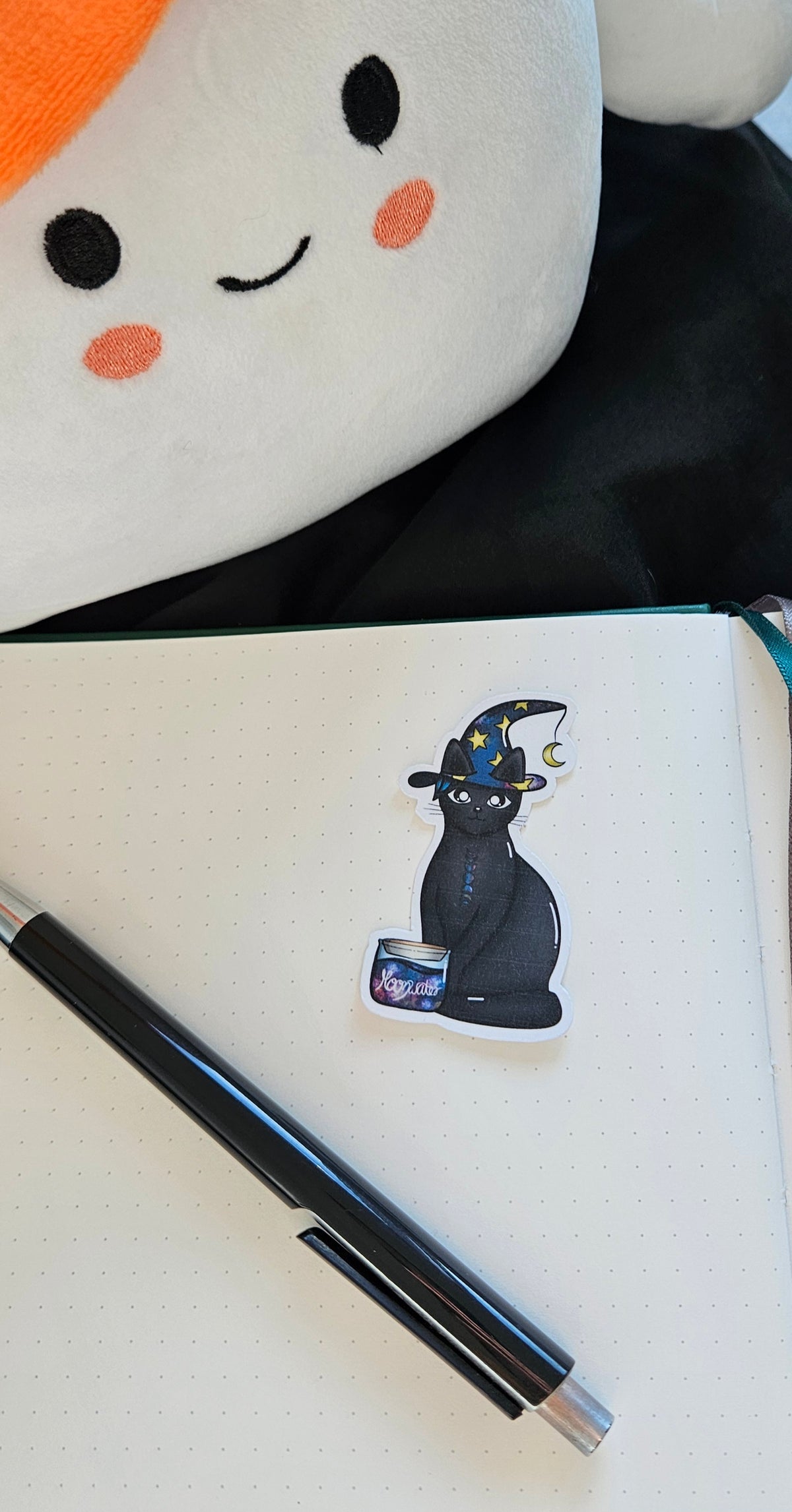 Sticker - Hexenkater der Nacht