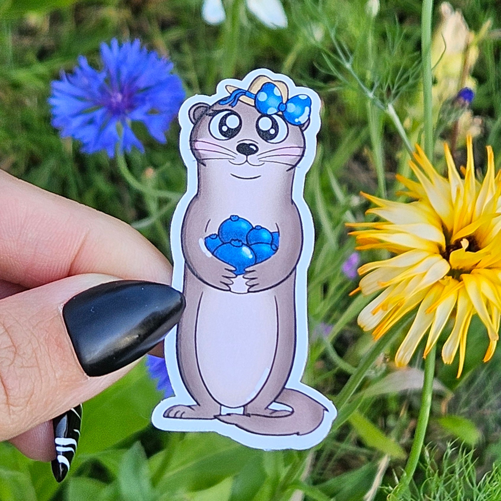 Sticker - Blaubeerotter