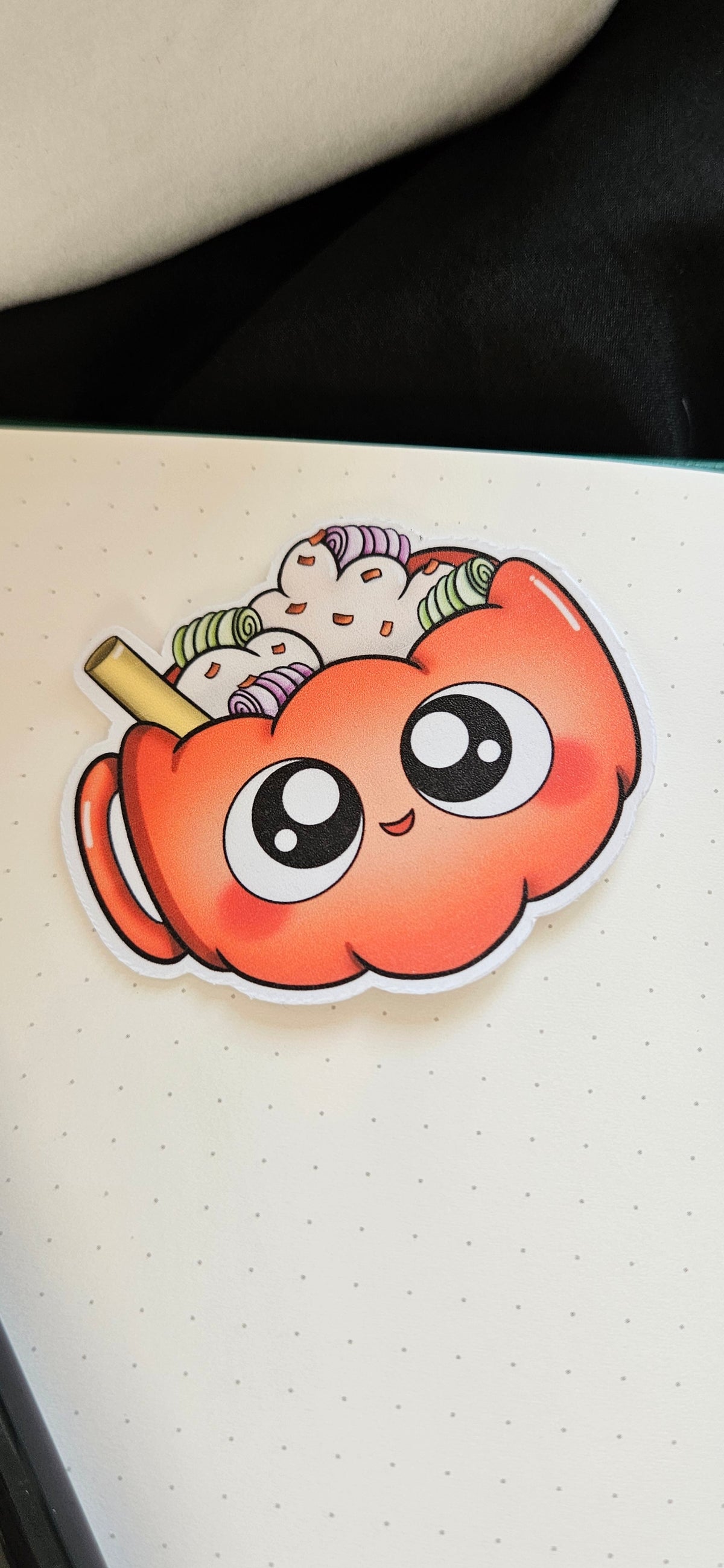 Sticker - Kürbistasse