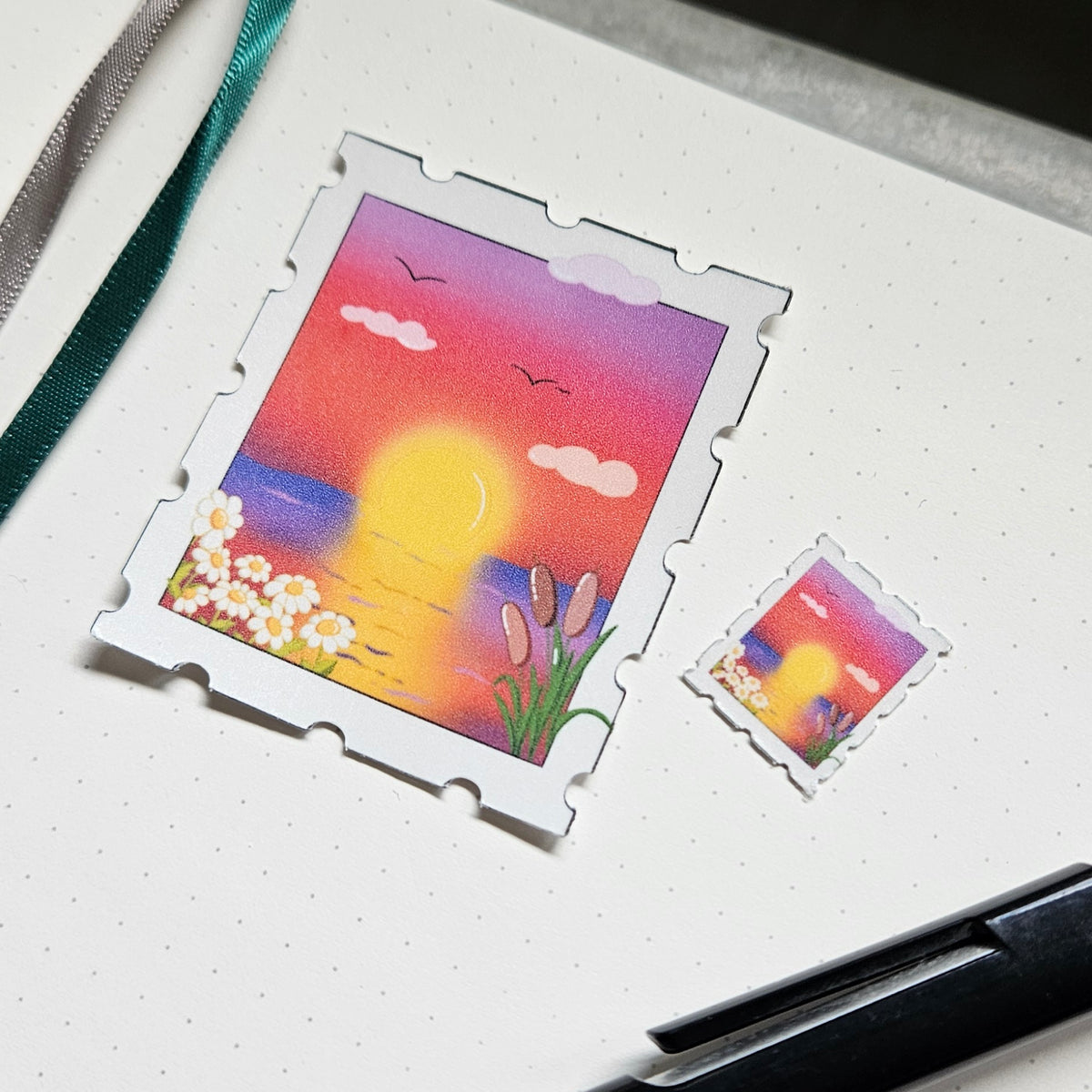 Sticker - Sonnenuntergang