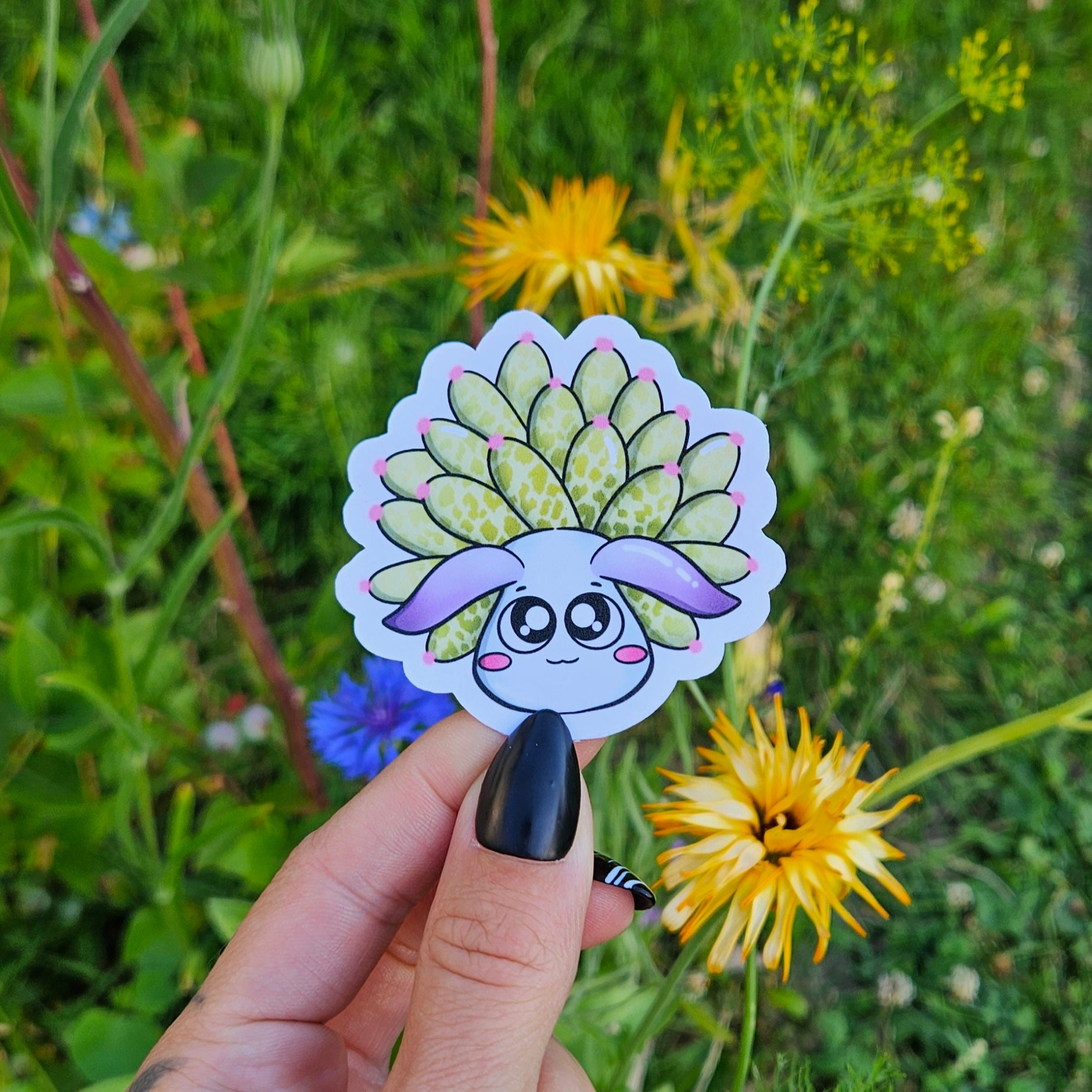 Sticker - Unterwasser Blattschaf